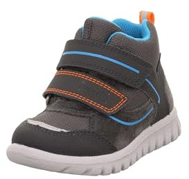 Superfit Jungen Sport7 Mini Leicht Gefütterte Gore-tex Lauflernschuh, Grau Türkis 2010, 26 EU