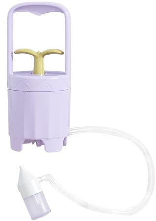 Nasensauger mit Pumpe, Cartoon-Nasensauger für Kinder, tragbarer Anti-Rückfluss-Nasensauger, benutzerfreundlicher Nasensauger für klare verstopfte Passagen