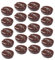 PHENOFICE 25pcs Artificial Coffee Beans for Crafts Realistic Food Model Accessories for Home Decor Photography Props and Bakery Decoration