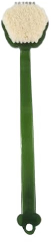 Brosse de Douche pour le Dos | Brosse de Douche à Long Manche pour le Corps,Accessoire De Nettoyage Trois Faces Avec Trou De Suspension Pour Voyage Salle De Sport