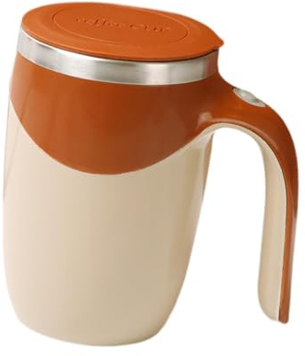 F Fityle Tazza automescolante, Tazza elettrica automescolante per bevande, multiuso per mescolare, rotante per mescolare da viaggio, per tè e latte, Batteria
