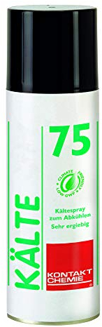 Unbekannt Kontakt Chemie KÄLTE 75 84409-AF Kältespray Nicht brennbar 200ml