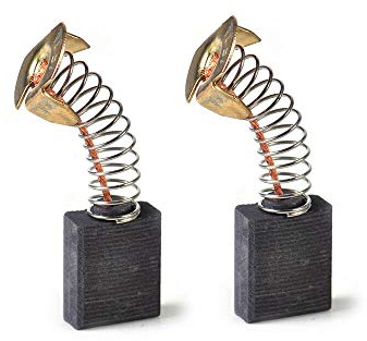 Lot de 10 balais de carbone pour moteur électrique (6,5 x 13,5 x 18 mm)