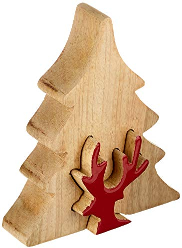 MyFlair Weihnachts Dekofigur, Holz, s.h. Artikelmaße