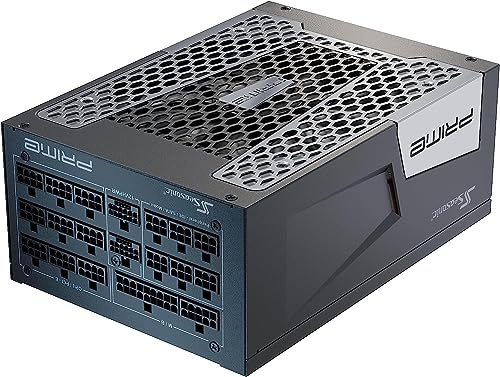 Seasonic PRIME PX 1600W Power Supply ATX 3.1 PCIe 5.1 (12V-2x6) 12 Years Warranty 80+ Platinum Fully Modular RTX 5090 AMD RX 9000 Ready AI Workstation