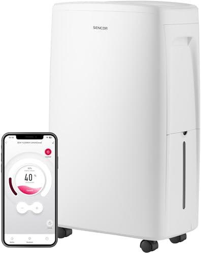 DÉSHUMIDIFICATEUR MOBILE INTELLIGENT SDH 1028WH SENCOR