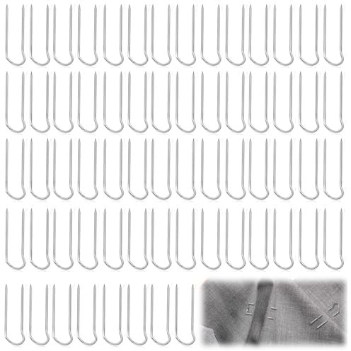 Lot de 100 épingles à mousse, 23 mm, pour couronnes, loisirs créatifs, fabrication de couronnes, fournitures de fleuriste, accessoires de composition florale pour fleurs, oasis, mousse, funérailles