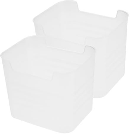 jojofuny 2pièces Boîte De Rangement Transparente Pour Réfrigérateur Pour Fruits Légumes Et Produits Organisateur De Stockage Pour Maison