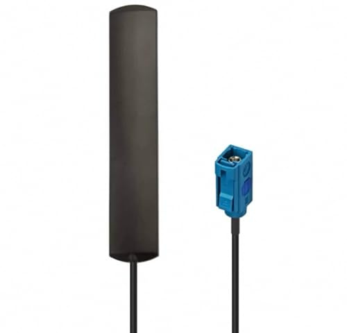 Universale Antenna per Auto con Connettore Fakra Z | Antenna Bluetooth WiFi Cellulare 4G LTE | 6dBi 2,4GHz | Amplificazione del Segnale per Carplay | 1,5 Metri