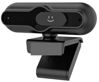 Mini USB-kamera for streamingwebbkamera 4K UHD, automatisk webbkamera med brusreducerande mikrofon for TikTok/YouTube/Zoom