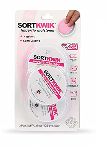 Lee 20053 Sortkwik Fingerspitzenbefeuchter 1,9 ml (3 Stück) pink