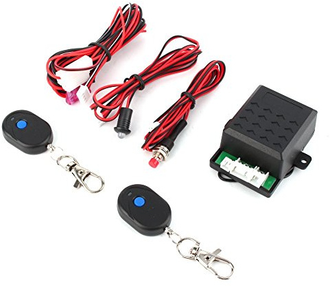 1 Set Universal Auto Car Remote Central Lock Immobilizer Alarm System Anti Theft Keyless Entry System with Remote Controllers