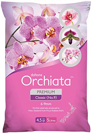 Orchiata Corteza de orquídea | Pinus Radiata de Nueva Zelanda 100% pura | Corteza de maceta orgánica clásica para aireación y longevidad