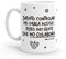 Puterful - Taza minimal con frase Mala hostia - Tazas originales para café - Resistente al microondas y lavavajillas
