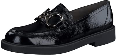 Paul Green Donna Mocassini, Signora Pantofole,Pantofola,Scarpe da College,Scarpe Business,Schwarz (Black),39 EU / 6 UK