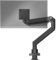 ONKRON Monitor Halterung für 17-57 Zoll Bildschirm bis zu 27 kg, PC Bildschirmhalterung mit Gasdruckfeder, Monitorhalterung VESA 75x75-200x200, Verstellbarer Arm Monitor Stand Schwarz G130-B