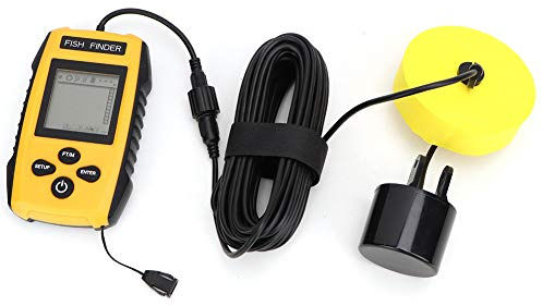 TL88 Handhållen LCD-skärm Fishfinder Bärbar Fishfinder med Ekolodssensor
