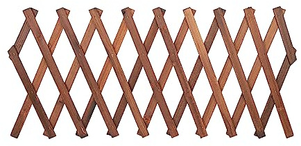 Enrejado de jardín de Madera expandible, Panel de Valla de celosía retráctil para Plantas trepadoras, Soporte de Vid Extensible para decoración Exterior de Rosas de Hiedra (se