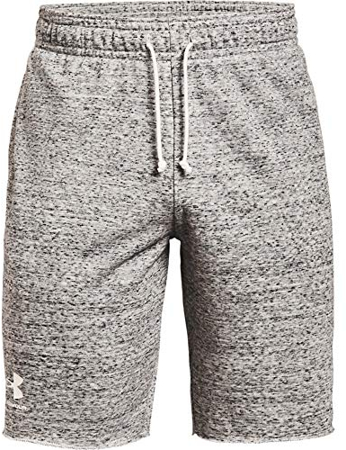 Under Armour Herren UA Rival Terry Short, Bequeme Sport Shorts, sportliche Kurze Hose aus French Terry Material