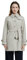Orolay Trench Ceinture Coupe-Vent Classique Manteau Étroit Large Revers Veste D'extérieur Beige L