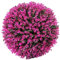 WNDUOKXH Eleganti Sfere Decorative in Finto bosso per Decorazioni Interne o Esterne Aspetto Realistico Ampia Applicazione in plastica, Viola 30 cm