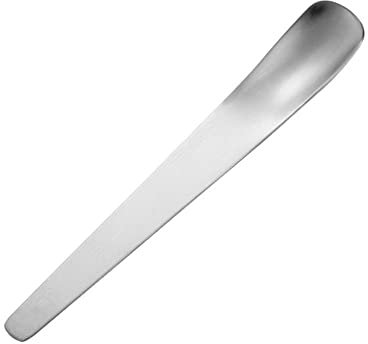 Cucharas de cabeza plana de acero inoxidable, cucharas de helado de mango largo, para café, té, para tartas, postres, té, pequeñas cucharas agitadoras (plata)