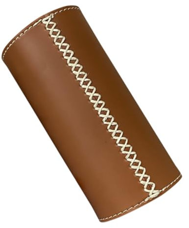 Abaodam Housse de Protection Cuir pour Longue Accessoire de Réservoir Extérieur pour Camping Matériau Respirant pour Protéger Votre Bouteille