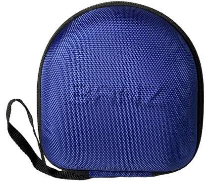 Banz Kidz Ear Defenders Case 2+ Years–Dark Blue– Travel Case for Kids & Toddler Headphone Protection– Lightweight, Compact & Durable Earmuff Container