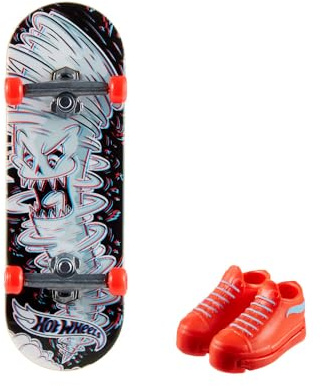 Hot Wheels Mattel Mini Skateboard with Shoes Assorted Models (HNG40)