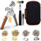 Grommet Tool Kit, Windspeed Grommet Handheld Hole Punch Pliers Hand Press Grommet Machine with Bags and 200Pcs Eyelets Tool for Tarps Leather Paper Flag