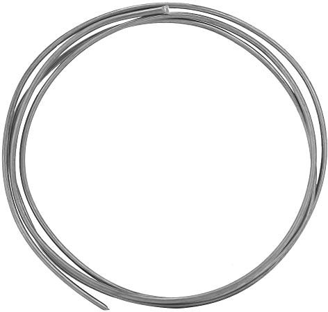 Alambre de soldadura, alambre tubular de soldadura de aluminio y cobre de 1 m, baja temperatura, para la fabricación de edificios, tanques, hierro ornamental, reparaciones de implementos agrícolas