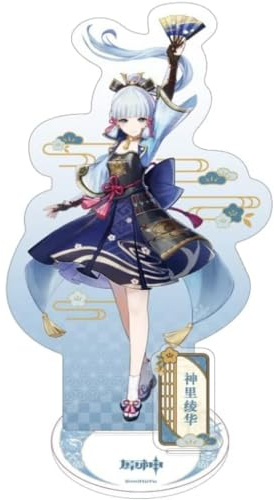miHoYo - Genshin Impact - Kamisato Ayaka - Theme Series Character Acrylic Figure/Stand/Standy - 14 cm - Original & Licensed