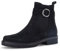 Gabor Damen Chelsea Boots, Frauen Stiefeletten,Wechselfußbett,Best Fitting,halbstiefel,Kurzstiefel,schwarz/Altsilber,41 EU / 7.5 UK