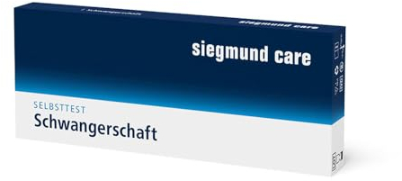 1x Schwangerschaftstest für zu Hause - 99% Zuverlässigkeit - Schwangerschaft Urintest - ab einem hCG-Spiegel von 25 mlU/ml