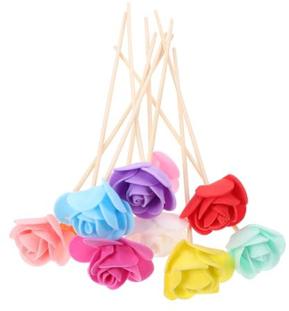 Garneck 2 Juegos De Difusores De Fragancia para Oficina Hogar Dormitorio Sala De Yoga Baño con Flores Artificiales De Rápida Absorción Y (20 Unidades)