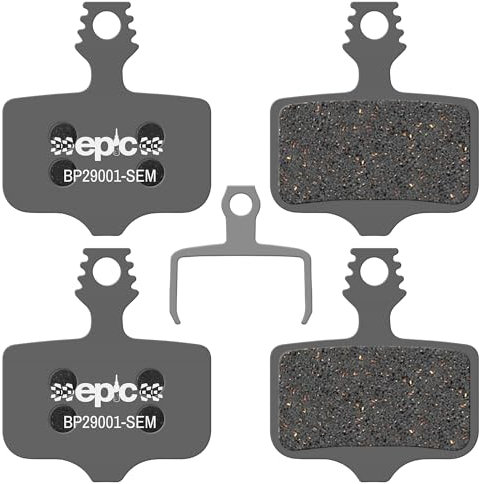 epic Scheibenbremsbeläge für SRAM Rival, RED, Apex, Force, Level T/TL/TLM, XX Bremsen | Organisch, Halbmetallisch, Sinter, Keramik, E-Bike Optionen | leise, langlebig, leistungsstark | 2 Sets