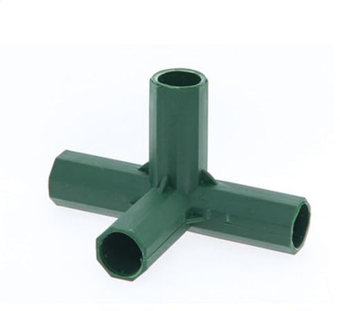 Conector De Marco De Jardinería - Conectores De Marco De Efecto Invernadero | Accesorios De PVC Greenhouse, Conectores De Greenhouse 16 Mm Conector De Marco De Invernadero De PVC | Conector