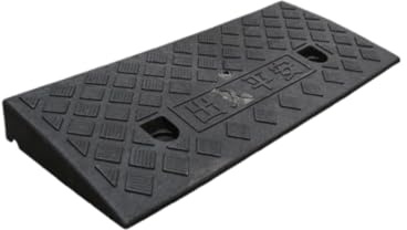 Caoutchouc De Trottoir, Rampe De Seuil pour Marche Hauteur 5-13 Cm, Rampe De Bordure pour Trottoirs, Voitures, Camions, Accès, Vélos, Motos, Chiens, Fauteuils Roulants（Options bicolores et six tailles