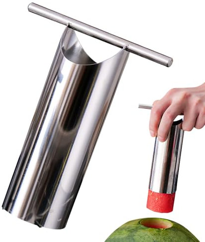 Levatorsolo per frutta | Levatorsolo ergonomica per verdure | Levatorsolo per anguria in acciaio inox, apri-foro multifunzionale per frutta e verdura