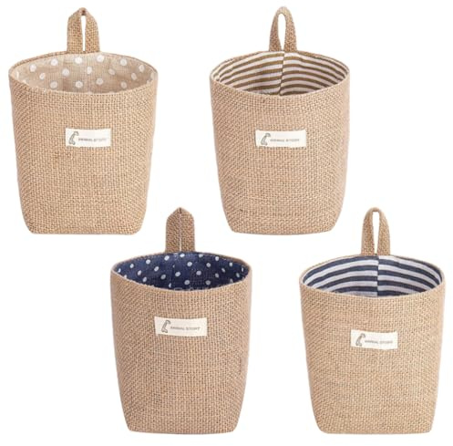 4 Piezas Bolsa de Almacenamiento para Colgar, Hanging Storage Bag