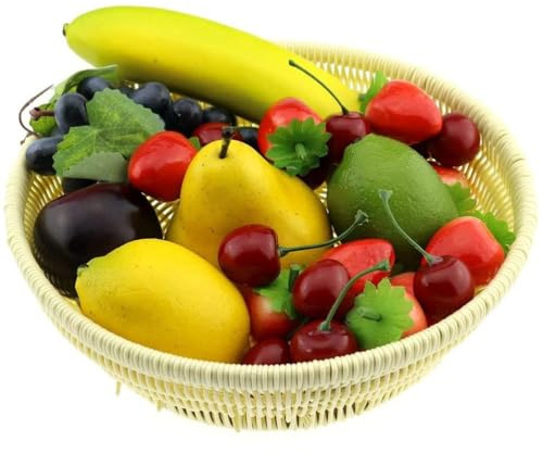6 Pièces Artificielle Poire Nourriture Cuisine Modèle artificielles décoratives en Plastique réaliste, Fruits artificiels, Fruits, décoration, vitrine, Maison, Cuisine, fête, hôtel