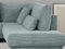 Möbel für Dich Cord Ecksofa Modest mit Bettfunktion und Bettkasten. Mit Farbauswahl (Ottomane Links (davorstehend), Lincoln 61)