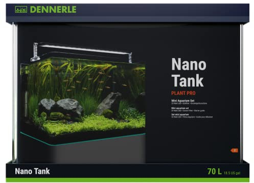 Dennerle Nano Tank Plant Pro, 55 Liter - Mini Aquarium Set