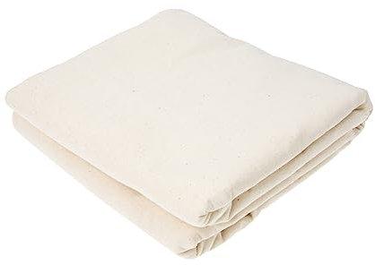 Uonlytech Housse De Anti-poussière Réutilisable en Coton pour Peinture Et Travaux Manuels 160 X 400 Cm Lavable Et Robuste