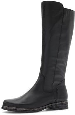 Gabor Damen Klassische Stiefel, Frauen Stiefel,Best Fitting,uebergangsstiefel,uebergangsschuhe,lederstiefel,schwarz (Ra.cogn.),38.5 EU / 5.5 UK