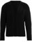 KNIT FACTORY - Becky Strickjacke - Kurzer Damen Strickjacke - Cardigan mit Wolle - Gestrickte Jacke in Hüfthöhe - Hochwertige Qualität - Schwarz - 36/38