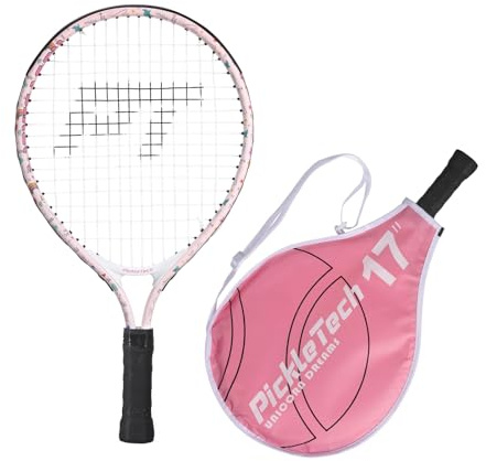 PICKLETECH Kids Tennis Racket for Junior Toddlers Starter Kit 17-25