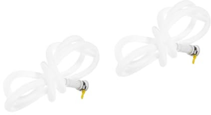 Mipcase 2 Piezas Tubo de Desagüe Aire Acondicionado Flexible de Metros Manguera Extensible Drenaje de Condensados Uso Doméstico Oficina