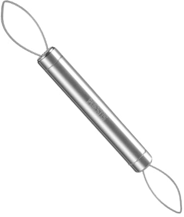 Pelador de kiwis | Descorazonador de uvas, herramienta extractora de pulpa para cocina, preparación diaria de ensalada de bayas y kiwi, viajes, acampada, cóctel en casa