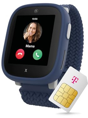 Xplora X6 Play Smartwatch blå för barn I med GPS-spårare och SOS-knapp I inkl. Mix & Match växeltillbehör I Kids Watch med kamera och stegräknare I telefonklocka inkl. mobiltelefonapp för föräldrar